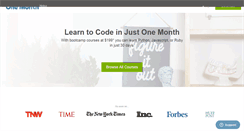 Desktop Screenshot of onemonth.com